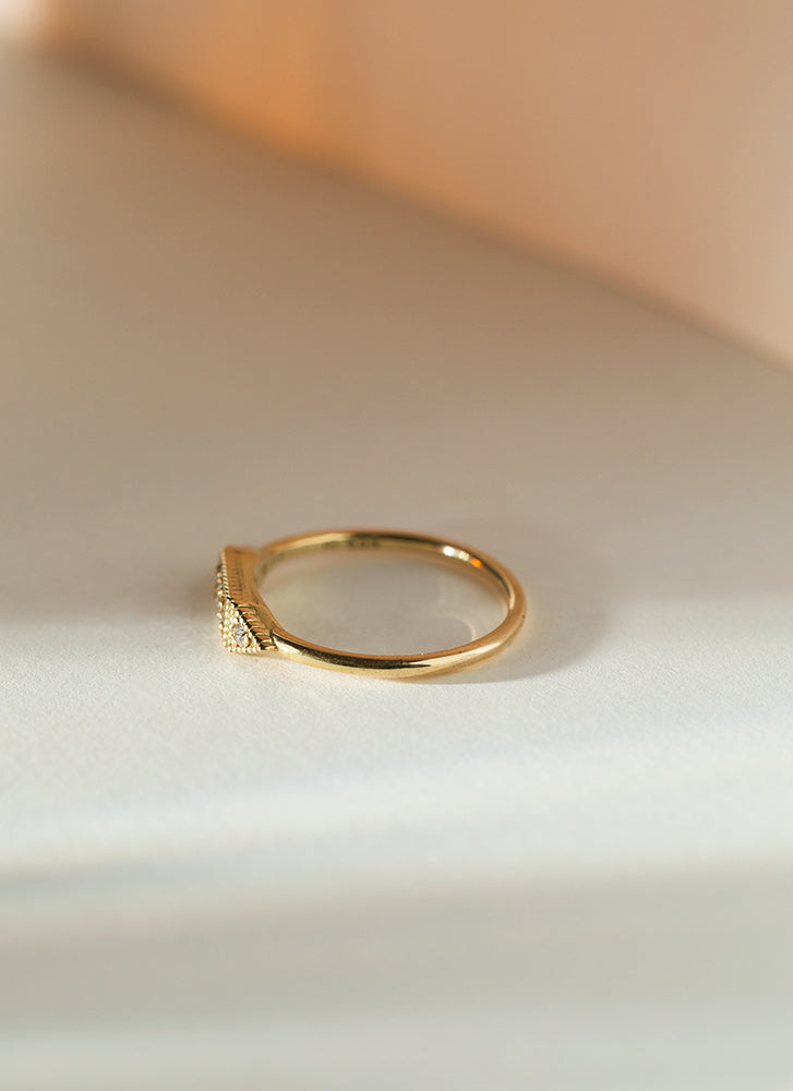 Ciri diamant ring 14k goud