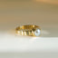 Coco pearl ring 14k gold