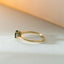 Dakota diamond tsavorite ring 14k gold