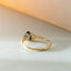 Dakota diamond sapphire ring 14k gold