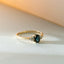 Dakota diamond sapphire ring 14k gold