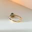 Dakota diamond emerald ring 14k gold