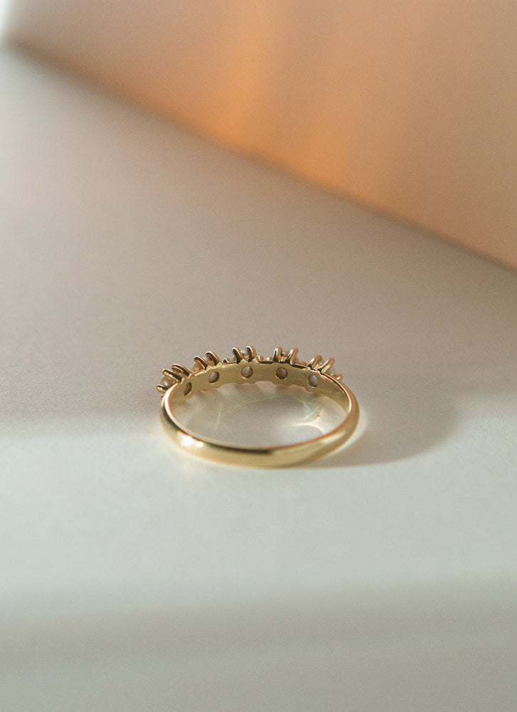 Fallon parel ring 14k gold