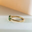 Frida tsavorite ring 14k gold