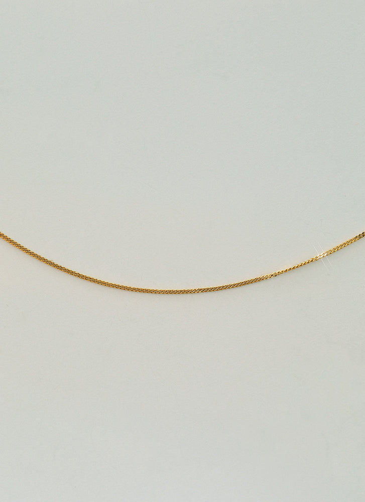 Gourmet necklace 14k gold