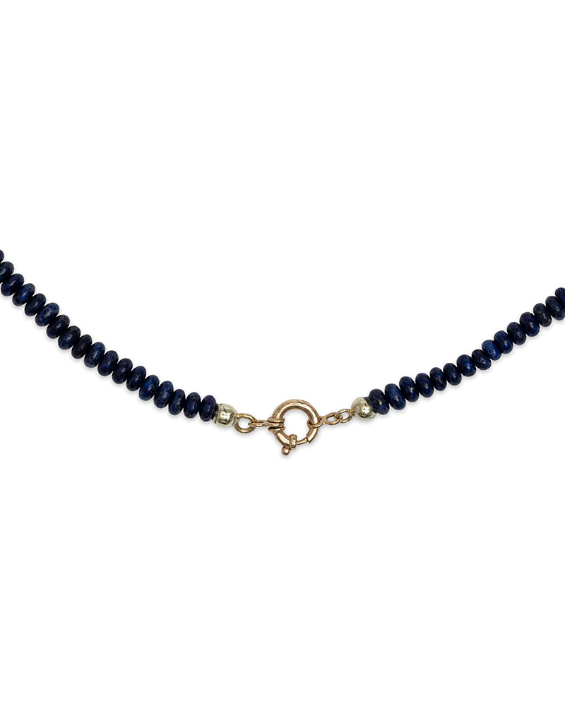 Lou diamant toermalijn hanger 14k goud