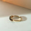 James garnet ring 14k gold