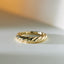 Janou croissant small ring 14k gold