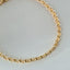 Jasseron 3.3mm bracelet 14k gold