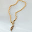 Jasseron 3.3mm bracelet 14k gold
