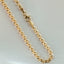 Jasseron 3.3mm bracelet 14k gold