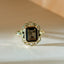Leonis smoky quartz ring 14k gold