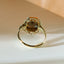 Leonis rookkwarts ring 14k goud