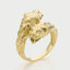 Lioness ring 14k gold