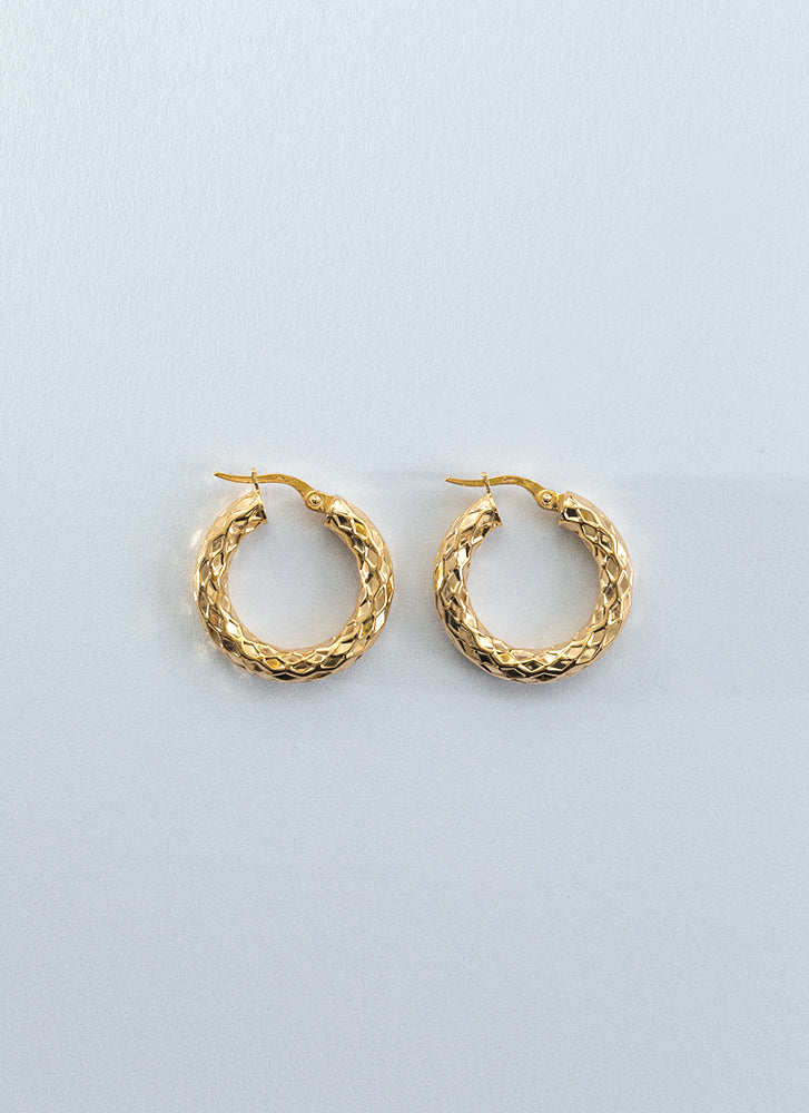 Marni earrings 14k gold