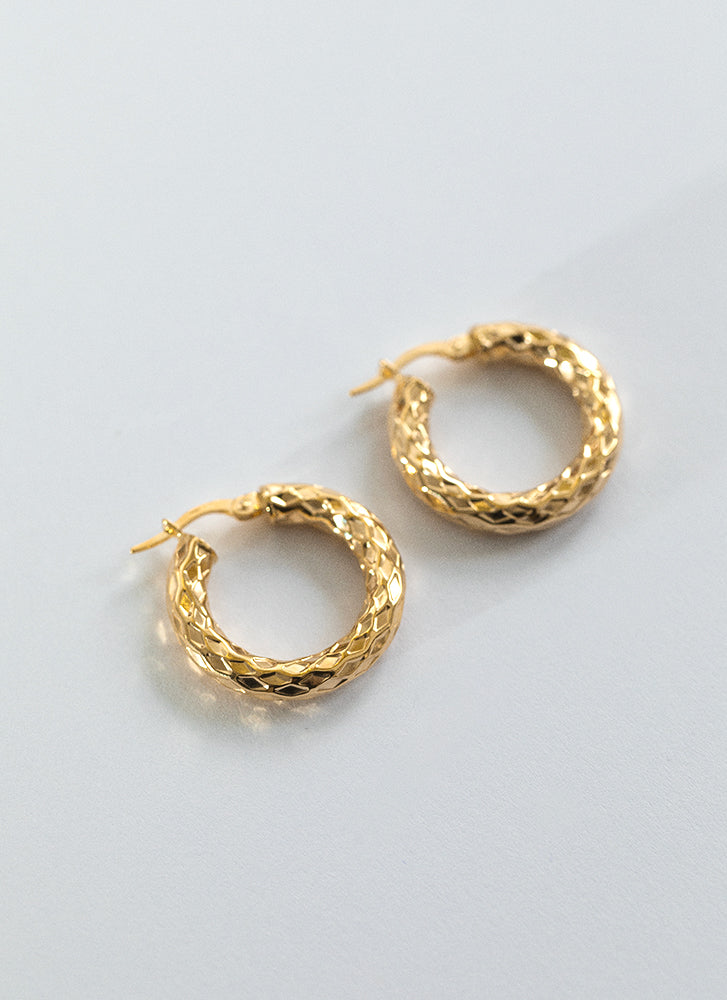 Marni earrings 14k gold