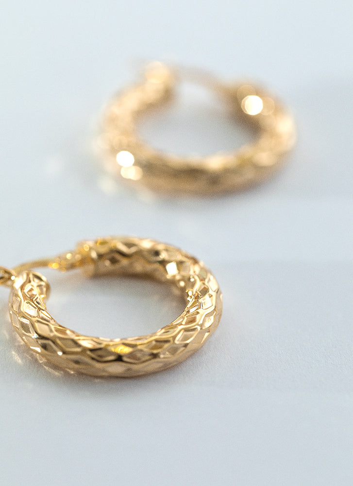 Marni earrings 14k gold