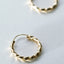 Saray twisted earrings 14k gold