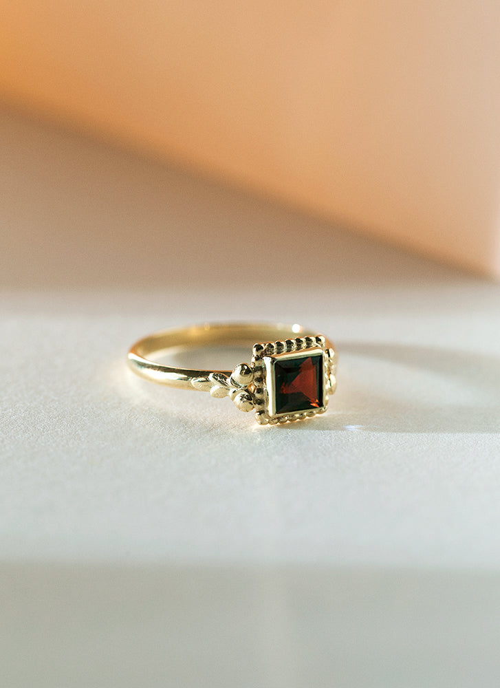 Iggy citrine ring 14k gold