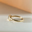Senda rhodolite 14k gold ring