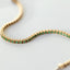 Tennis emerald bracelet 14k gold