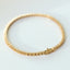 Tennis yellow sapphire bracelet 14k gold