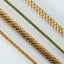 Tennis yellow sapphire bracelet 14k gold