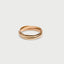 Three is a party ring 14k gold