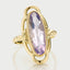 Trixie lavendel maankwarts ring 14k goud