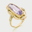 Trixie lavender moonquartz ring 14k gold