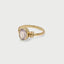 Winnie moon quartz ring 14k gold