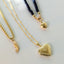 Aphrodite heart medaillon 14k gold - Studio Kroewe