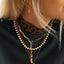 Aphrodite heart medaillon 14k gold - Studio Kroewe