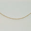 Bamboo necklace 14k gold - Studio Kroewe