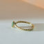Caes emerald may birthstone 14k gold - Studio Kroewe