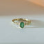 Caes emerald may birthstone 14k gold - Studio Kroewe