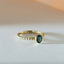 Caes london blue topaz december birthstone ring 14k gold - Studio Kroewe