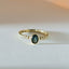Caes london blue topaz december birthstone ring 14k gold - Studio Kroewe