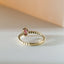Caes rhodolite ring 14k gold - Studio Kroewe