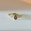 Caes rhodolite ring 14k gold - Studio Kroewe
