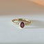 Caes ruby july birthstone ring 14k gold - Studio Kroewe