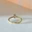Caes tourmaline october birthstone ring 14k gold - Studio Kroewe