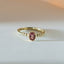 Caes tourmaline october birthstone ring 14k gold - Studio Kroewe