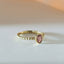 Caes tourmaline october birthstone ring 14k gold - Studio Kroewe