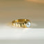 Coco pearl ring 14k gold - Studio Kroewe