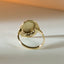 Dolly signet ring 14k gold - Studio Kroewe