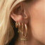 Dragonfly charm 14k gold - Studio Kroewe