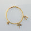 Dragonfly charm 14k gold - Studio Kroewe