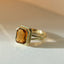 Emmeline citrine ring 14k gold - Studio Kroewe