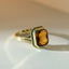 Emmeline citrine ring 14k gold - Studio Kroewe
